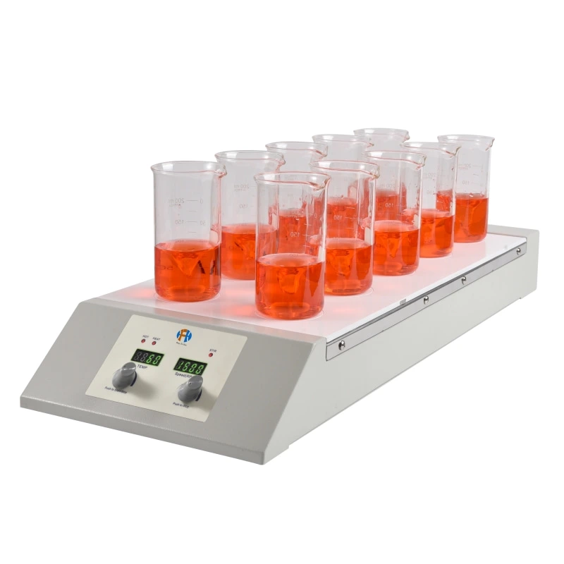 Hfh Hsha-10d Practical Laboratory Multi Surface Heating Plate Magnetic Stirrer Instrument