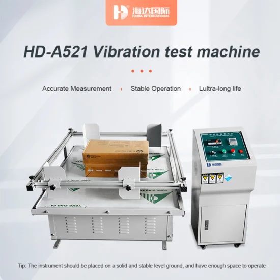 Laboratory Equipment Ista Carton Box Package Simulation Vibration Testing Machine/Instrument